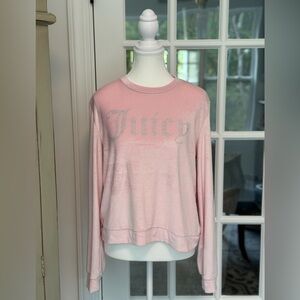 Juicy Couture Light Pink Sweatshirt